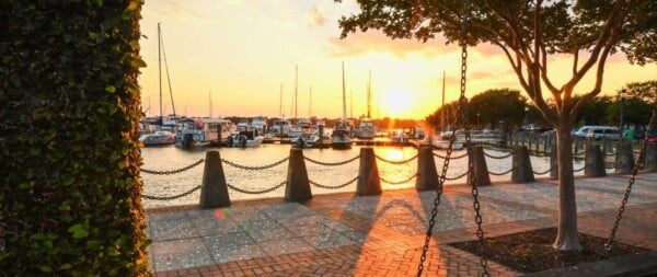 Beaufort Sunset Cruise departs downtown Beaufort