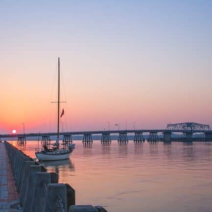 sunset boat cruise beaufort sc